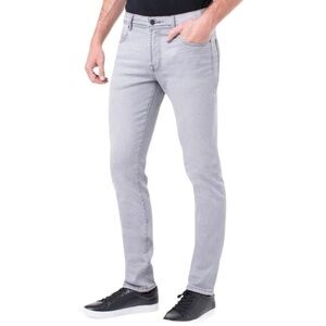 𝅺LIVERPOOL SLIM STRAIGHT LEG DENIM JEANS in gray 28x32